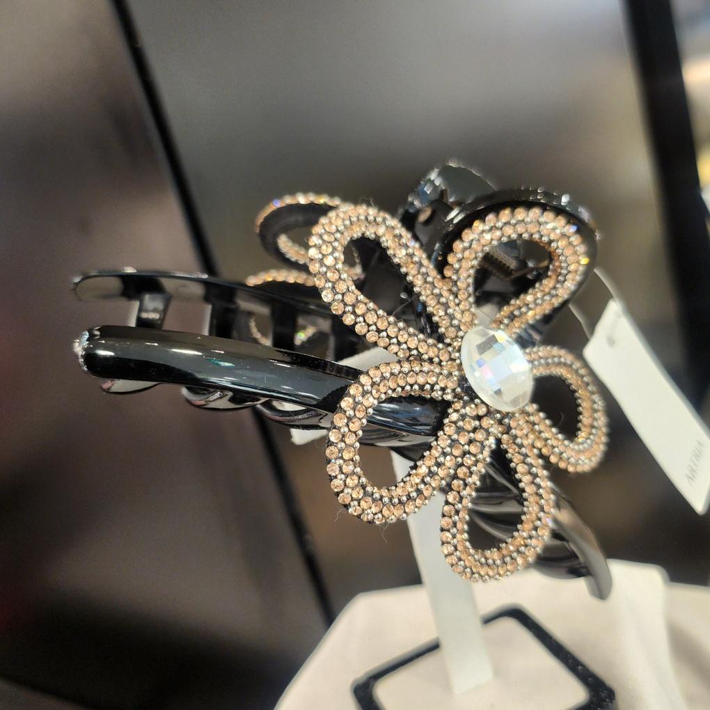 Atria Flower Cubic Wire Large Size Clip P TKSHPFR0021BKF