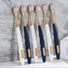 Adult Wide Head Soft Bristle Toothbrush, Manual Toothbrush, Extra Soft Bristles For Effective Cleaning Of Sensitive Teeth Or Gums (6 Pack)