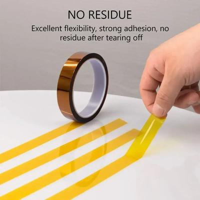 1Roll New 300 DegreeC BGA Tape 33Meters 5-40mm Polyimide Tape Anti-static High Temperature High Temp Tape Electrical Industry