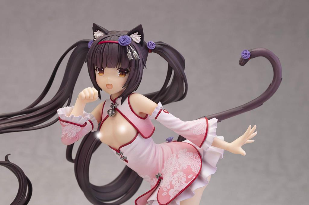 SKYTUBE Nekopara Chocolat China Dress Edition Illustration by Sayori DX Scale PVC Painted Finished Figure Ver. 1/6