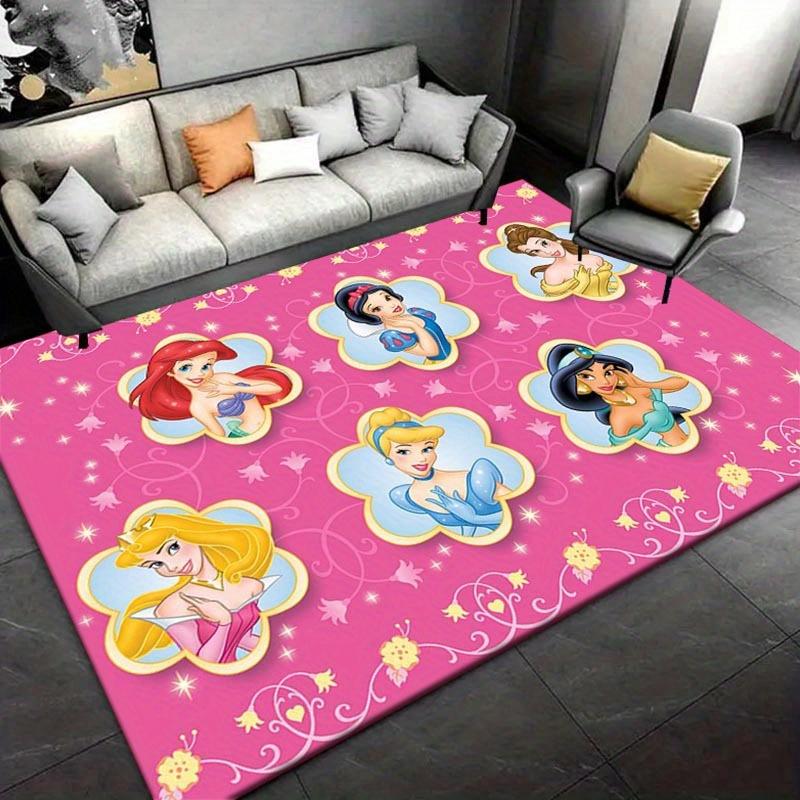 

1pc Princess Pattern Area Rug Soft Flannel Floor Mat for Living Room, edroom, Kitchen, Sofa Coffee Table Floor Mat, Machine Washable 60cm by 90cm