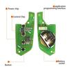 For Xhorse XKCD02EN Universal Wire Remote Key Fob For Cadillac Style 4 Button For VVDI Key Tools