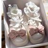 JK Small Leather Shoes Women's Spring and Autumn Platform Muffin Bow 2025 New Round Head Japanese Mary Jane Shoes