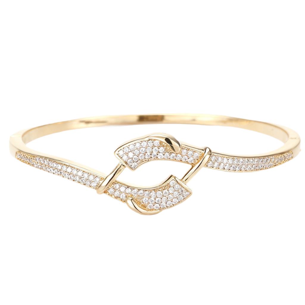 Korean Style Ins Style Simple and Fashionable Women's Zircon Matching Jewelry Bracelet