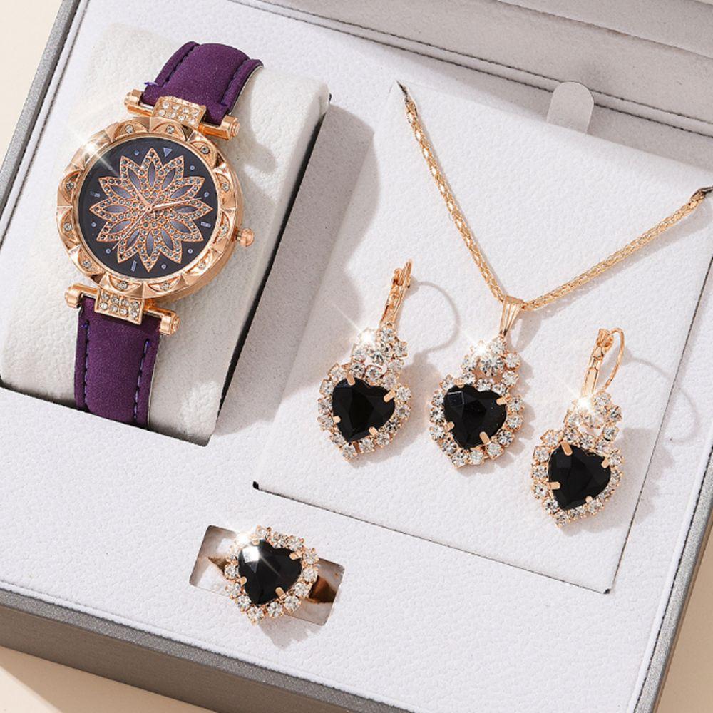 Women'S Water Drop Bracelet Watch European And American Fashion Lotus Watch