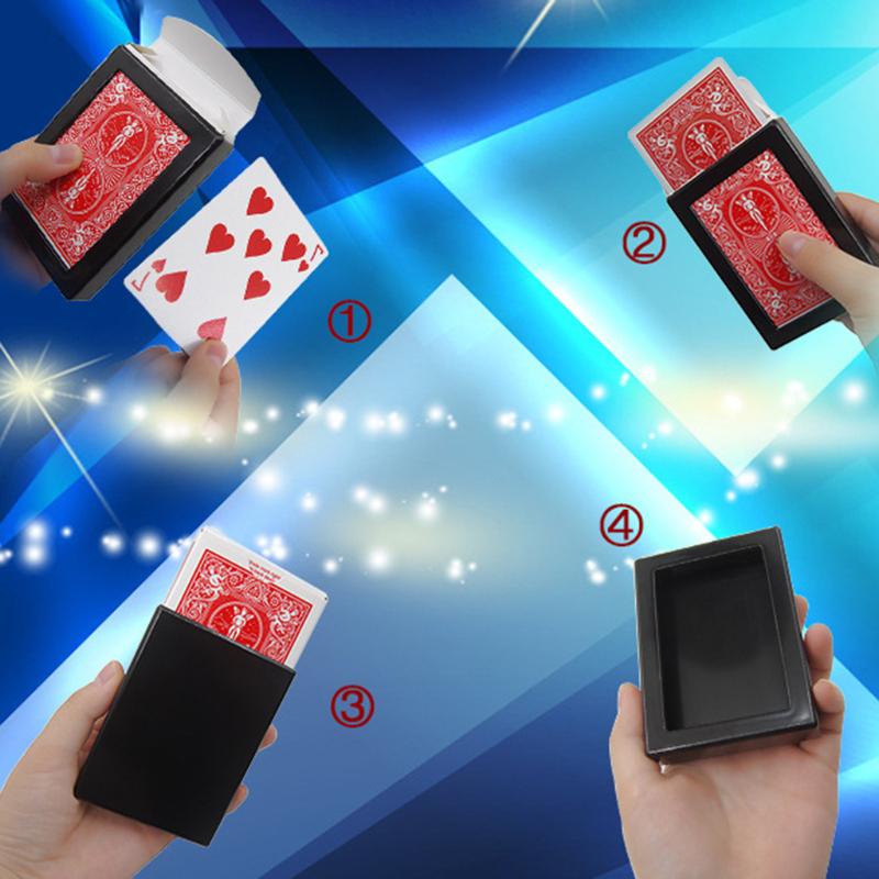 Disappearing Vanishing Poker Card Case Close Up Magic Trick Toy Easy To Do New Disappearing Vanishing Poker Card Case Close Up Magic Trick Toy Easy To Do New