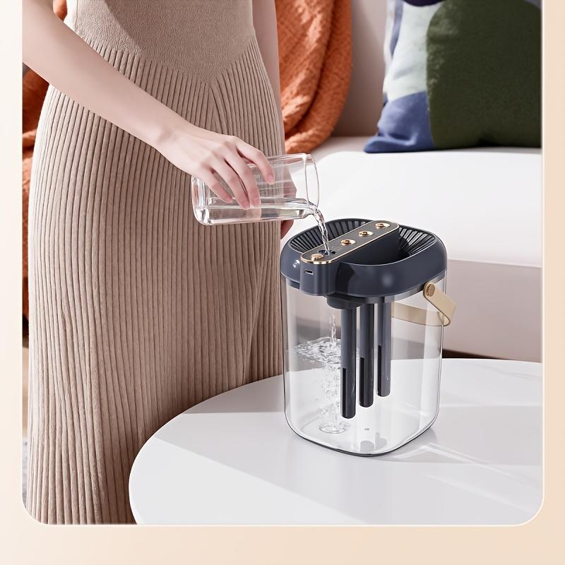 Intelligent 3-Spray Humidifier - 2L Large Capacity Water Tank, Warm Night Light, Waterless Protection, 4-Speed Mist Adjustment