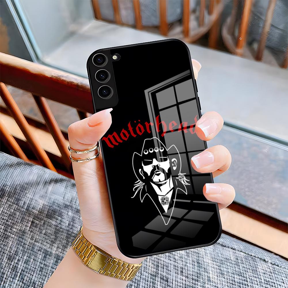 M-Motorhead Band Phone Case For Samsung S26 S25 Plus S20 S20 Plus S22 Ultra S23 FE S21 Plus S21 Ultra Glass Cover