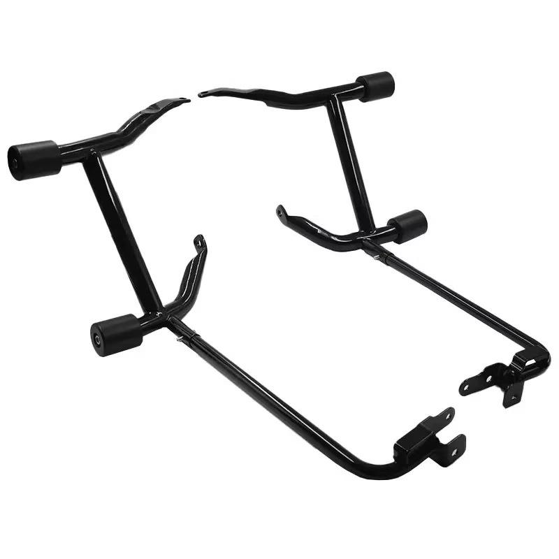 

Compatible Rear Bumper with Dual Bar for Harley Davidson Road Glide CVO121ST & Road King Saddlebags