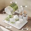 Nordic Style Single-Tier Dish Drainer Rack