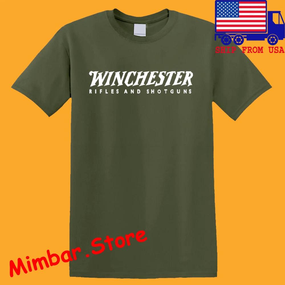 Winchester Firearms Men s Army Green Size S-5XL 3XL