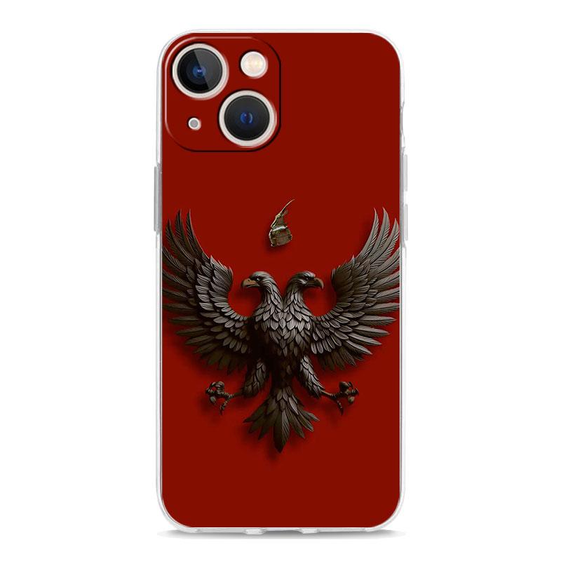 Phone Case For iPhone 17 Air Cases iPhone 16 15 12 13 14 Pro Max SE 7 8 Plus iPhone11 Clear Soft Cover Albania Albanians Flag
