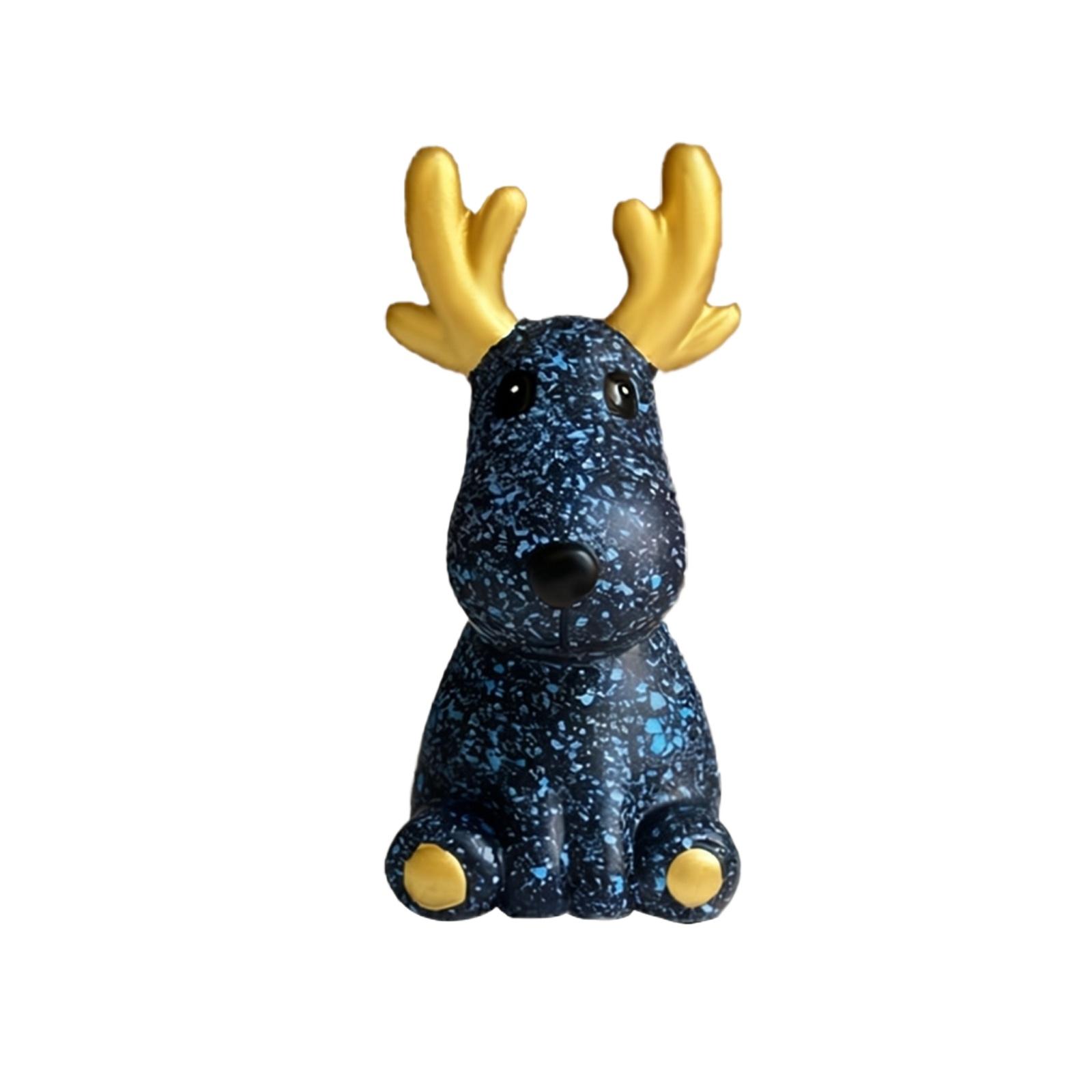 

Creative Elk Shaped Eyeglass Holder Resin Desktop Ornament Animal Figurine for Home Office Decor Accessories Gift Idea one size