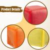 3 Pieces Dice with Clear Pockets Birthday Gift 3.9 inch Large Soft Differentiated Instruction Cubes for Teaching Stacking Blocks