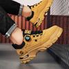 Low-top Martin boots new autumn British retro platform rotating buckle tooling shoes men's outdoor casual short boots men's shoes
