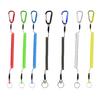 Anti-lost Rope with Carabiner Boating Fishing Lanyard Heavy Duty Pliers Tools Multifunctional Outdoor Retractable Coiled Tether