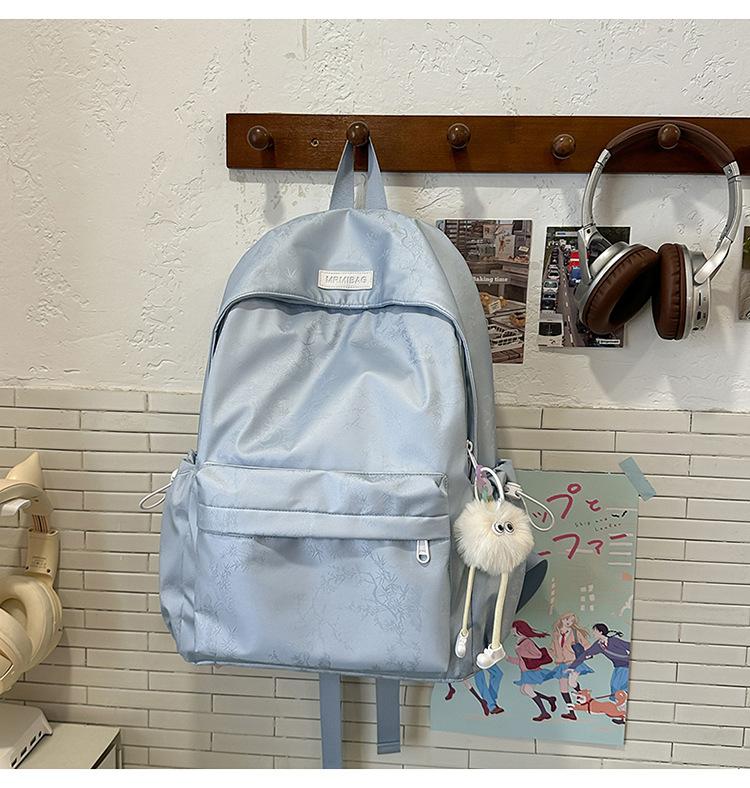 Schoolbag Japanese Ins New High-value, Fresh and Sweet Candy-colored Backpack, Lightweight and Large-capacity Backpack for Junior and Senior High