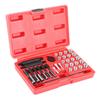 33pcs Glow Plug Thread Repair Kit Tap Insert Driver Guide Pin Thread Insert Tool Set