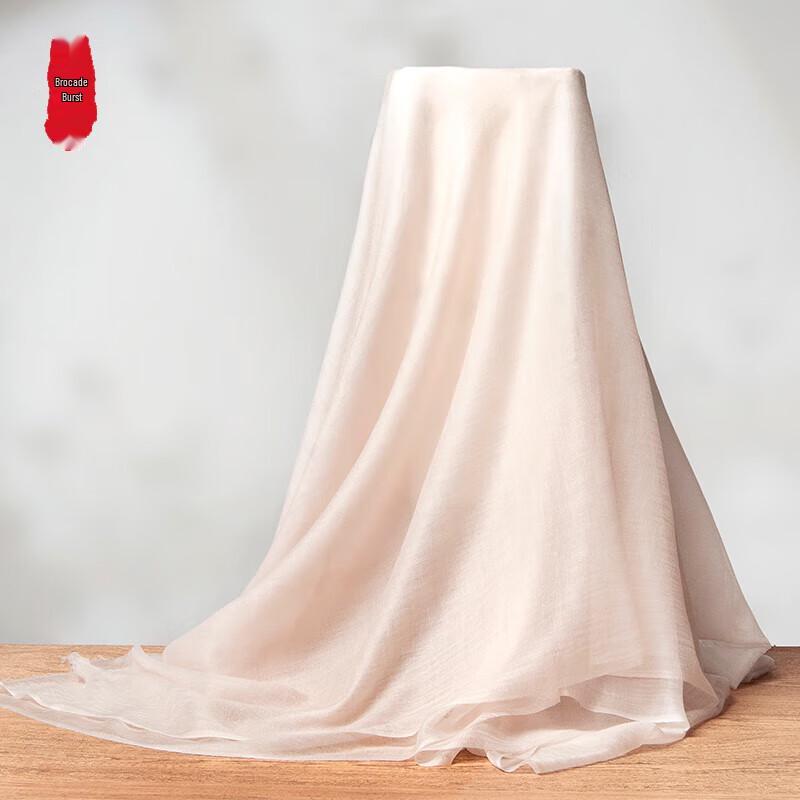 Women's Thin Mulberry Silk Scarf Shawl - Chinese Ethnic Style