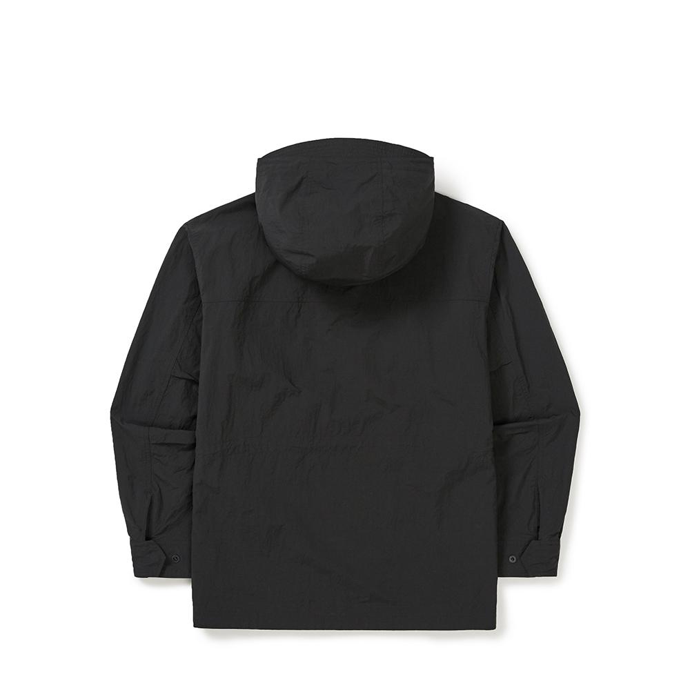SNOWPEAK Papery Utility Windbreaker Dark Charcoal (S25ZMLWB54)