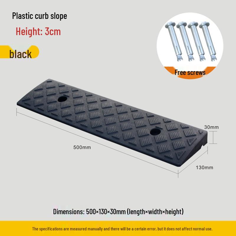 

Пластиковая автомобильная рампа: Треугольная наклонная подушка для бордюра и края дороги