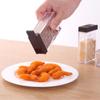 Creative Transparent Bidirectional Open Lid Seasoning Box Kitchen Supplies Salt Jar Seasoning Sealed Jar Multi Purpose Storage