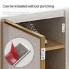 1Pairs Ultra Thin Strong Cabinet Door Magnetic Suction - Non Punching Invisible Drawer Closet Door Suction .