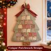 Christmas Calendar Countdown Reusable Handmade Reusable Handmade Patch Work Countdown Calendar For Men Women Boys Girls Youth