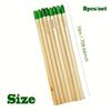 Green Vegetable Gift Pencils - A Wonderful Gift - 8 Pieces per Set