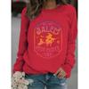 YYFS Women's Fashion Casual Spring Fall Long Sleeve O-Neck Pullovers & Long Sleeves
