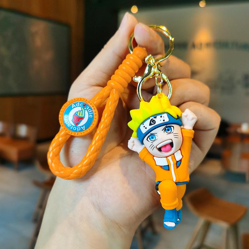Cartoon Keychain Couple Backpack Hanging Decorations Creative Car Accessories Keychain Figurine Cute Personalized Gifts Y2k