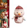Cute Christmas Teddy Bear Plush Toy Cartoon Style Santa Claus Christmas Reindeer Snowman 25cm/38cm 0.15kg/0.37kg