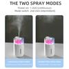 Mini Air Humidifier 180ML Cool Mist Humidifier with 7 Colors Night Light Personal Humidifier for Home Bedroom Office Yoga