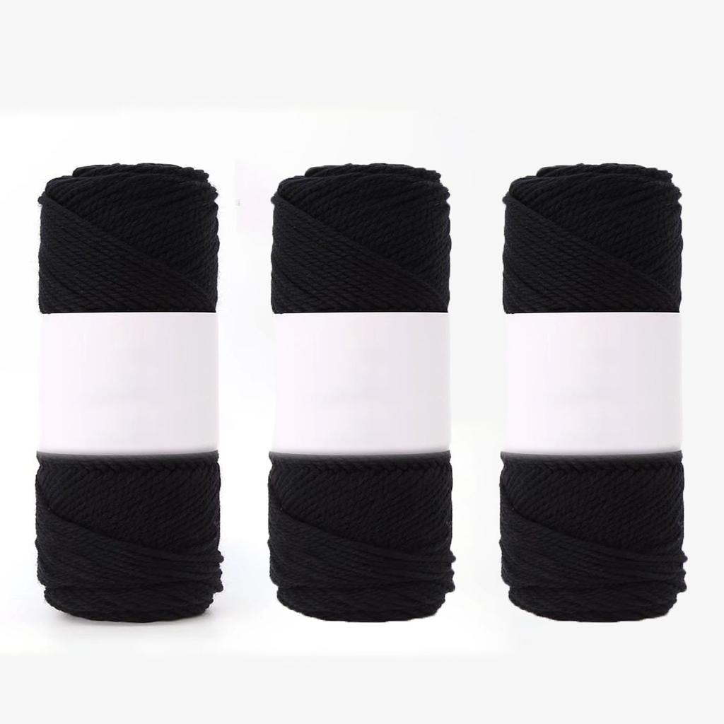 Lot de 3 fils d'alpaga de 300 g/10,58 oz/sac - Épais, doux et confortable pour tricoter et crocheter des pulls, des coupe-vent, des écharpes, des chapeaux
