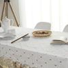 Nordic Pastoral Plaid Cotton Linen Tablecloth - Rectangular/Round