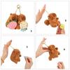Practical Capybaras Character Keychain Charm Pendant with Mix Fashion Accessories Portable for Travel and Parties