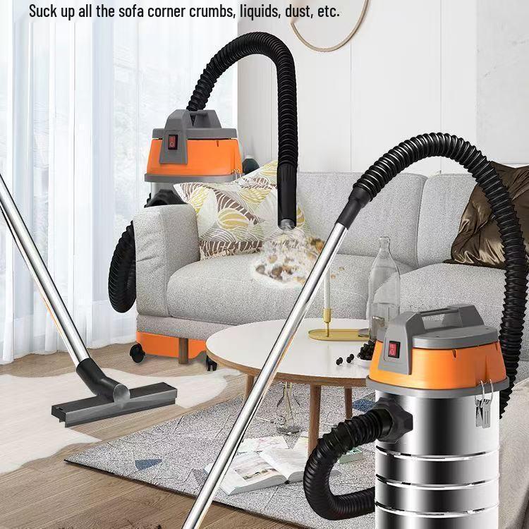 GUTSEN Dual-Use High Suction Wet/Dry Industrial Vacuum Cleaner for Heavy-Duty and Car Cleaning