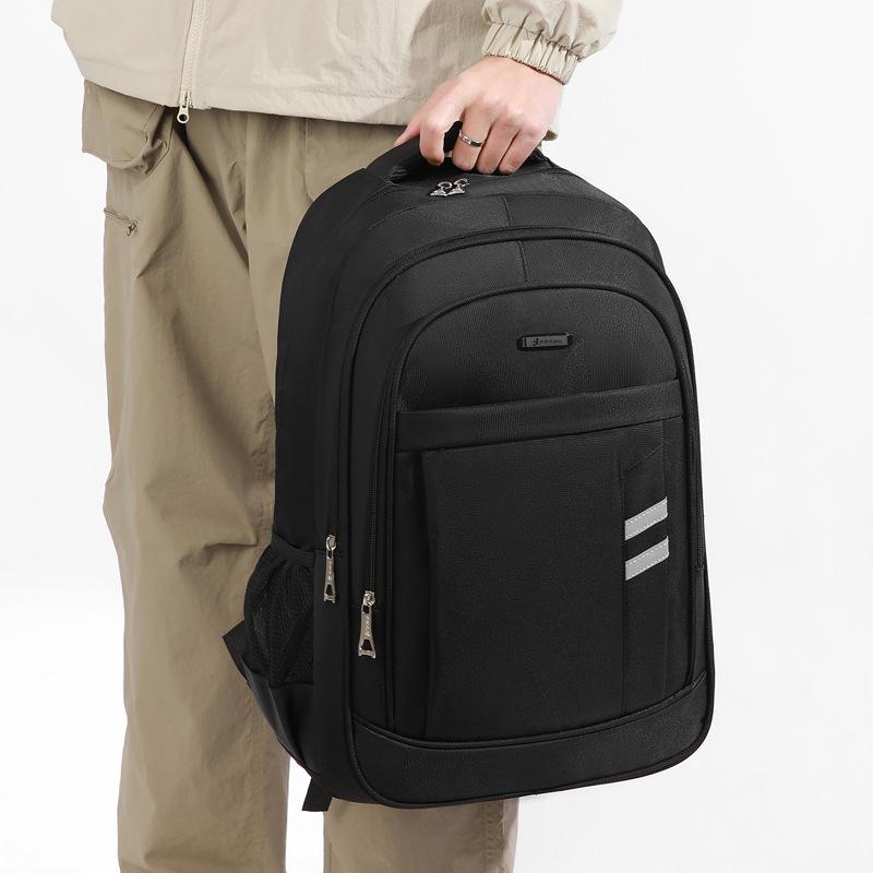 Schoolbag Casual Versatile Student School Bag Multi-layer Computer Storage Business Backpack Trend Portable Business Travel Backpack Men