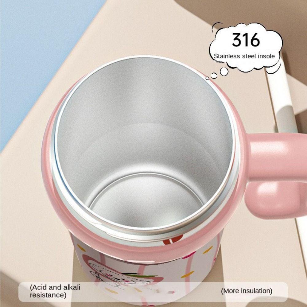 Direct Drinking Vacuum Cup 316 Stainless Steel Thermal Bottle INS Style Tumbler  Boys and Girls