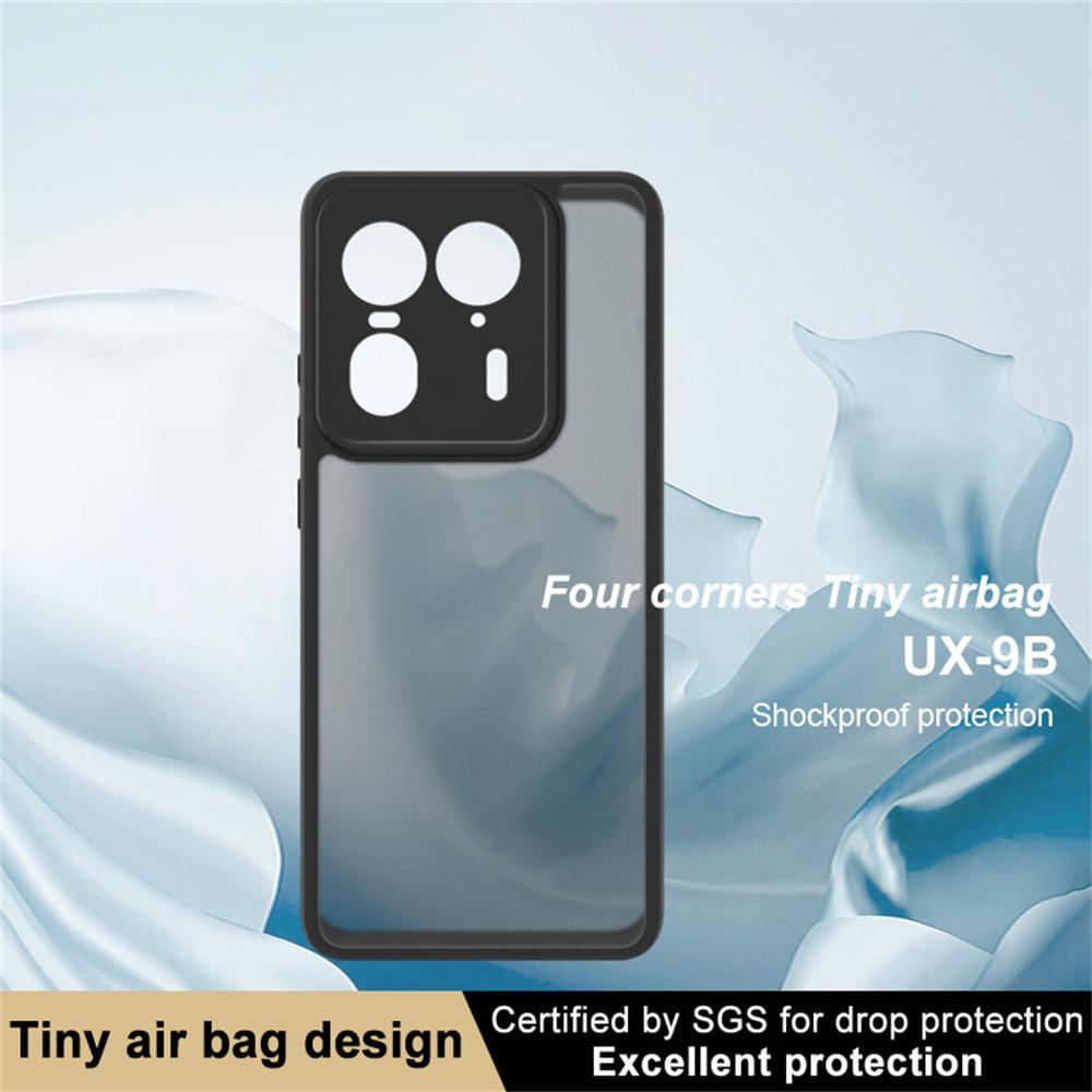 IMAK UX-9B Series For Motorola Moto X50 Ultra 5G/Edge 50 Ultra 5G Case Tiny Airbag PC+TPU Matte Phone Cover
