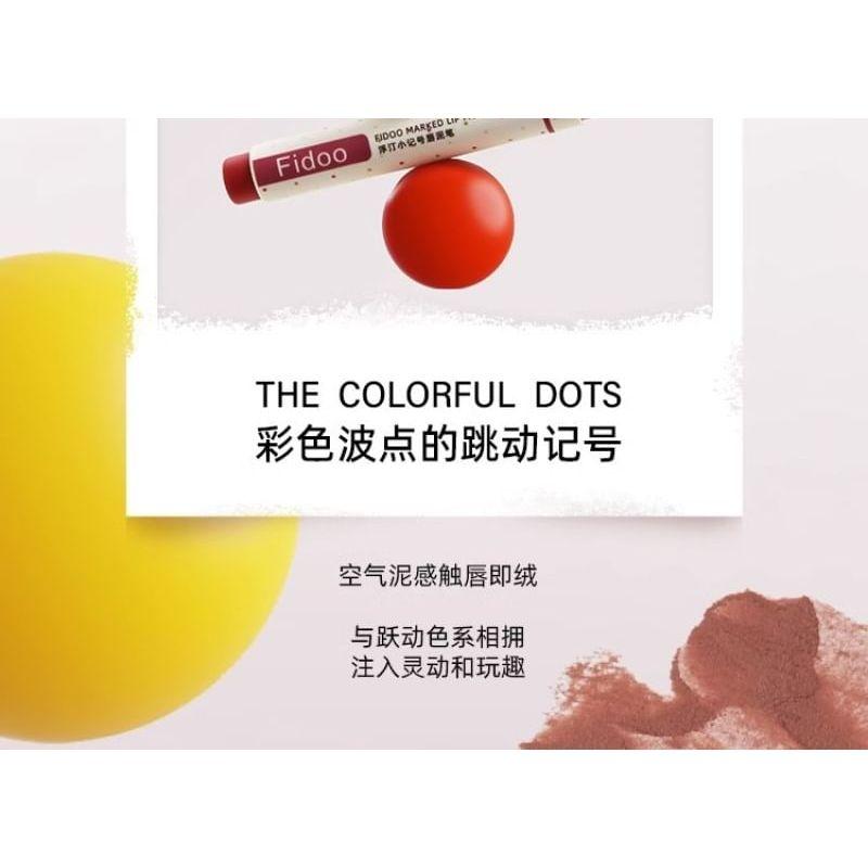 Fidoo - Marked Lip Mud Pen - 2 Colors