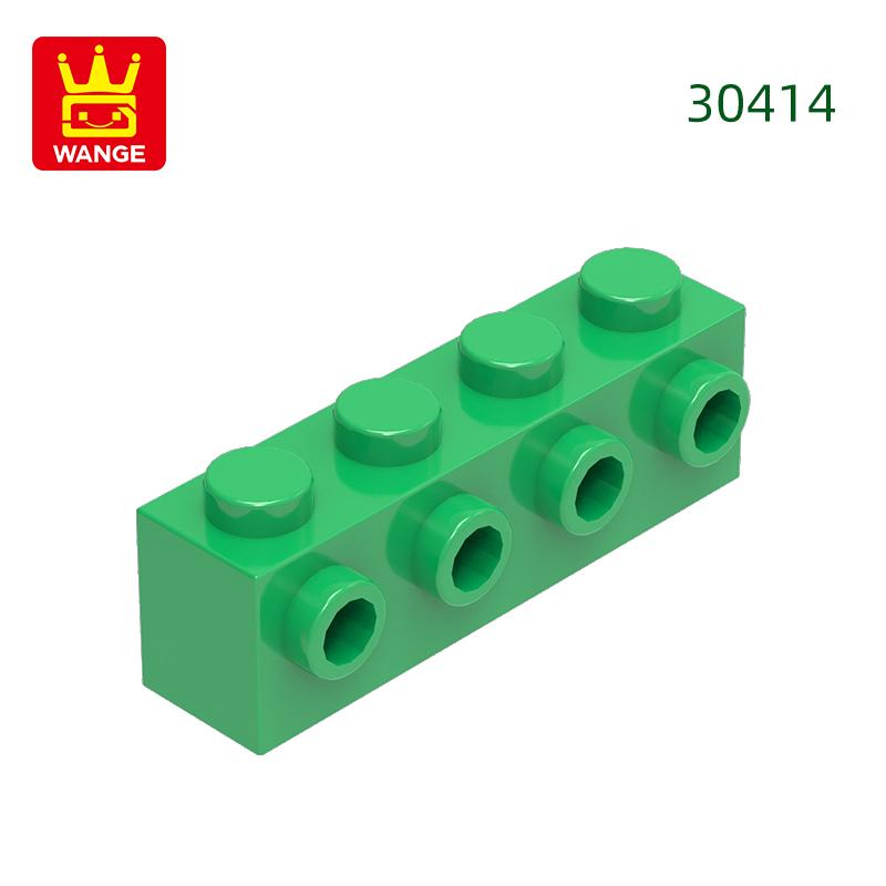 Non-Toxic 63Pcs/Lot 30414 Modified 1X4 With Studson Side Block Moc Color Accessories Compatible With Brick Diy Children Toy Assembly
