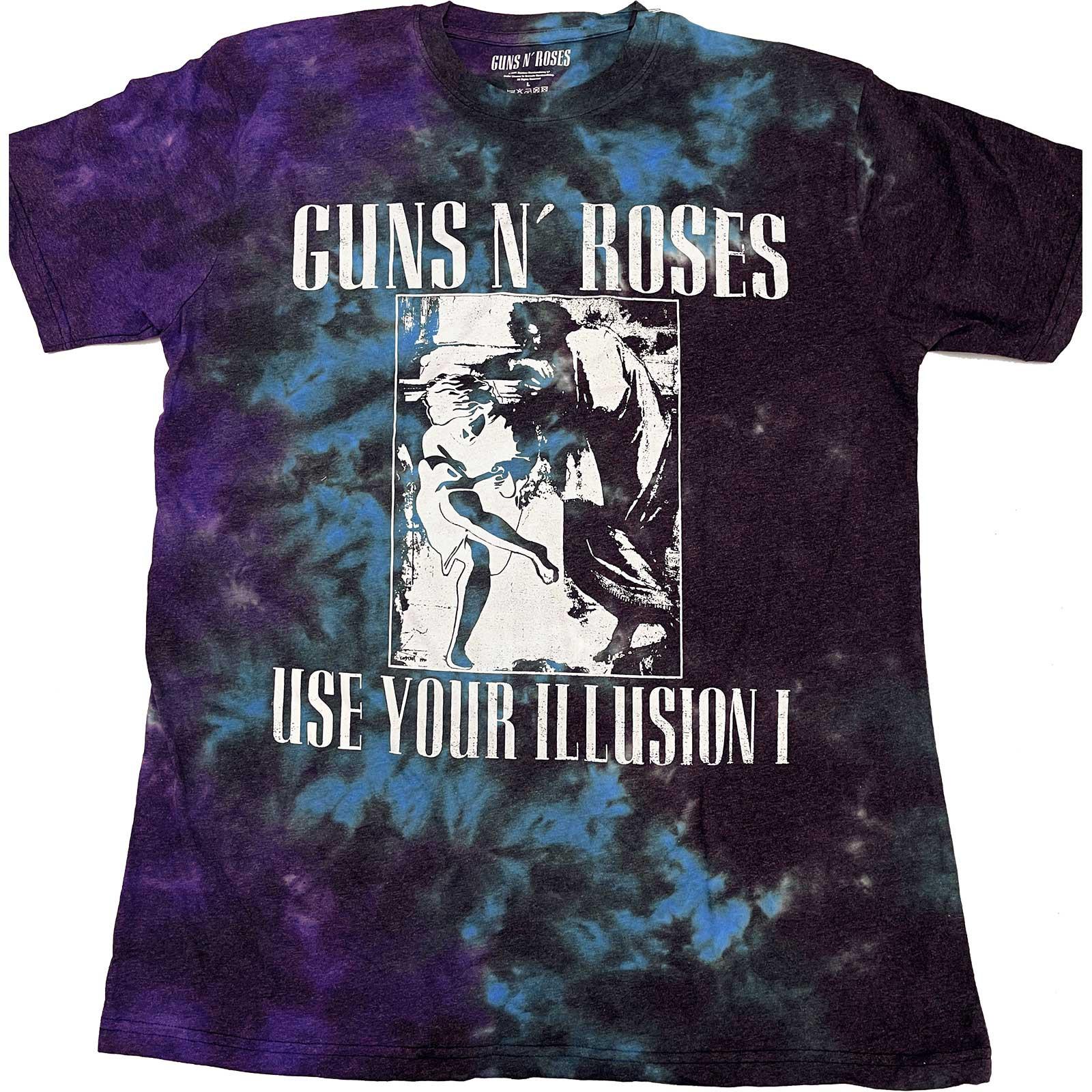 Guns N Roses T-Shirt: Use Your Illusion Monochrome OFFICIAL NEW XL