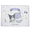 Marushin Picnic Blanket, Medium Size, Sanrio Kuromi and Friends, for 2-3 People, Compact, Thick, Perfect for Kids, Field Trips, Sports Days, Girls,