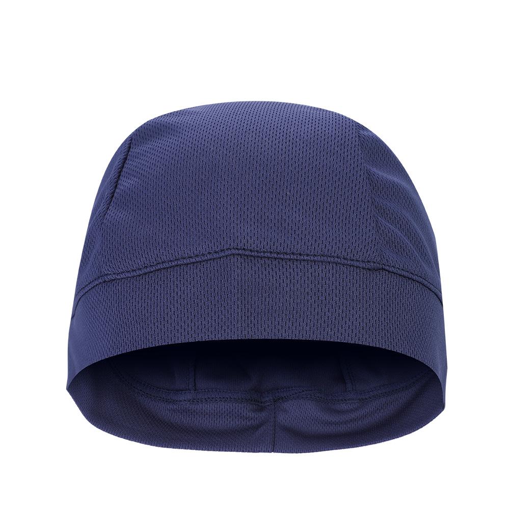 Men Women Under Helmet Liner Cap Outdoor Sport Cycling Bicycle Skull Hat Royal Blue
