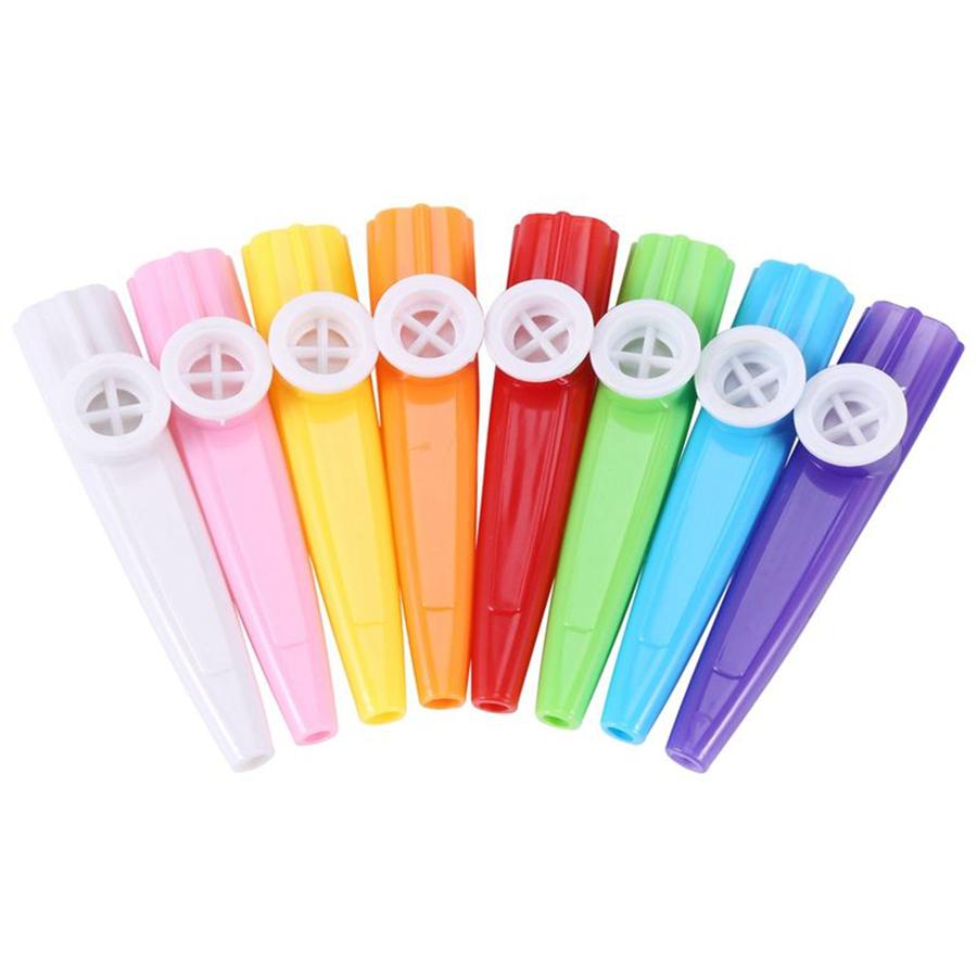3/9pcs Plastic Kazoo Wind Instrument Festival Party Atmosphere Creating Supplies for Music Lovers Stage Street Performance XJM