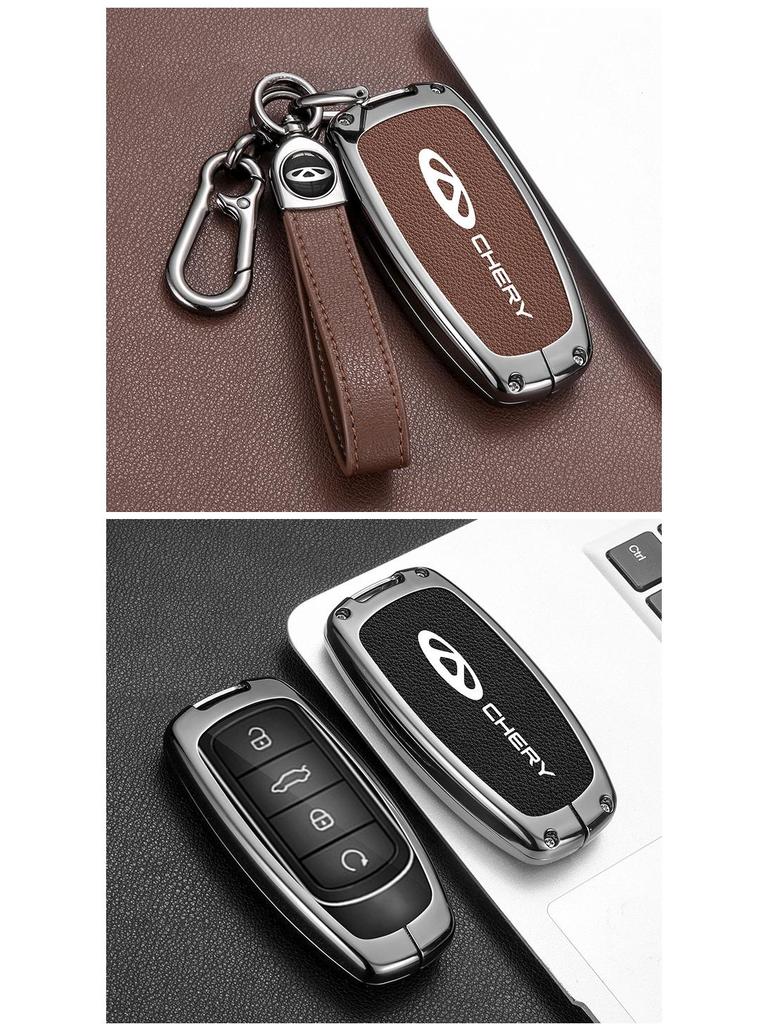 Men's Luxury Smart Key Case for Chery Tiggo 8pro/8plus/9 Arrizo