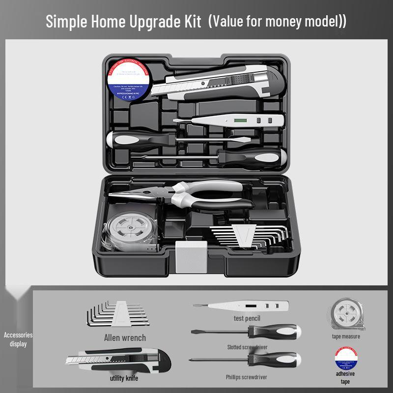 Royal Household Hardware & Woodworking Toolbox Set