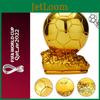 2022 Qatar World Cup Ballon D'or Trophy Replica Memorabilia Souvenir
