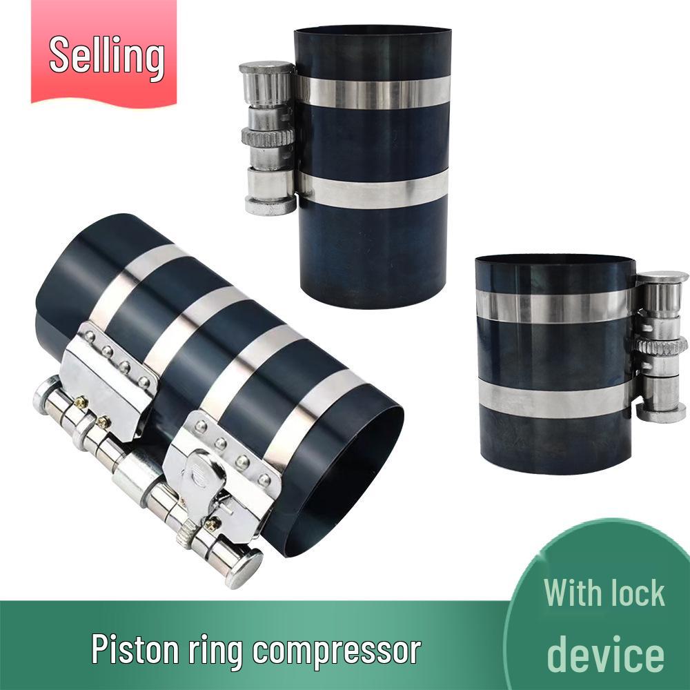 Available: 3", 4", 6" Piston Ring Compressor & Clip for Ring Removal/Installation